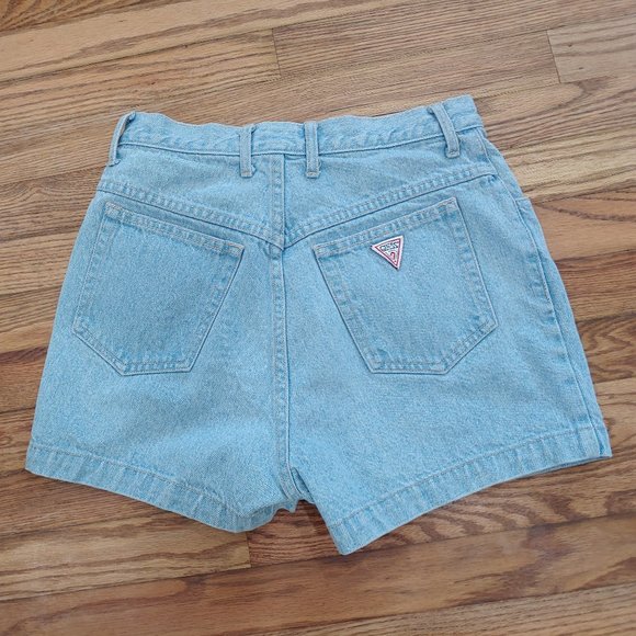 Vintage 80's GUESS? High Waist Shorts - Picture 2 of 8